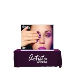 TableTop SilverStep Retractable Banner Stand