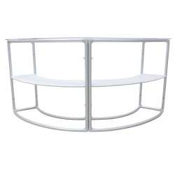 EZ Fabric Counter - Curved DOUBLE Graphic Package