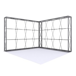 V Shape Lumière Light Wall® Configuration I - BACKLIT (Graphic Package)