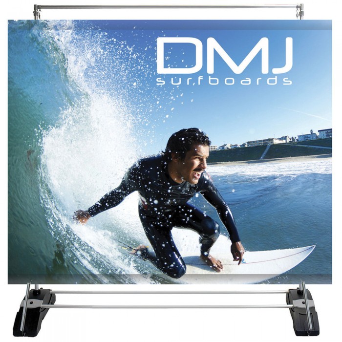 Outdoor Banner Wall Double-Sided Graphic Package