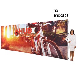 20 ft. RPL Fabric Pop Up Display - 89"h Straight Graphic Package
