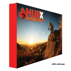 7.5 ft. RPL Fabric Pop Up Display - 5ft h Straight Graphic Package