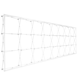 30 ft. RPL Fabric Pop Up Display - 89"h Straight Graphic Package
