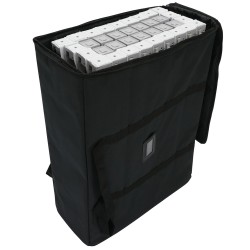 30 ft. RPL Fabric Pop Up Display - 89"h Straight Graphic Package